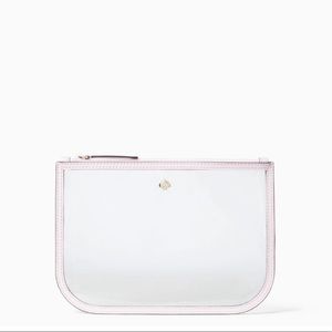 Kate Spade light pink cosmetic bag in shade Jae srbdptypnk (669) never used